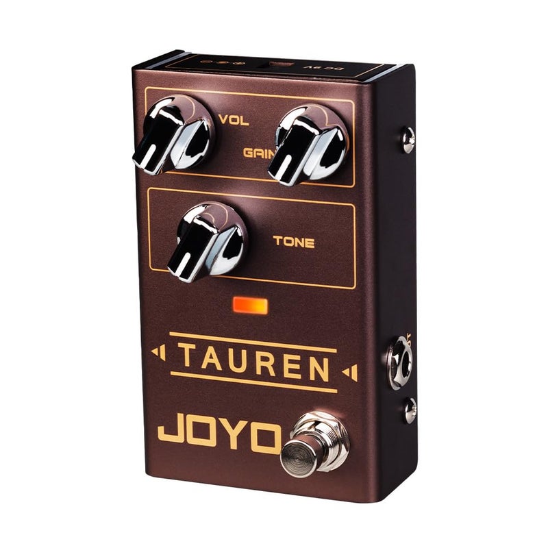 JOYO Overdrive Distortion Pedal R Series High Gain OD Clean Boost to Dist for Electric Guitar Effect (Tauren R-01) - Image 1